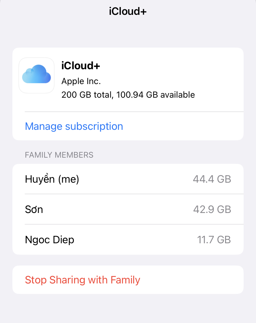 Cách chia sẻ iCloud gia đình với Family Sharing trên iPhone bước 5